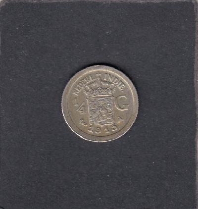 Beschrijving: 1/4 Gulden  